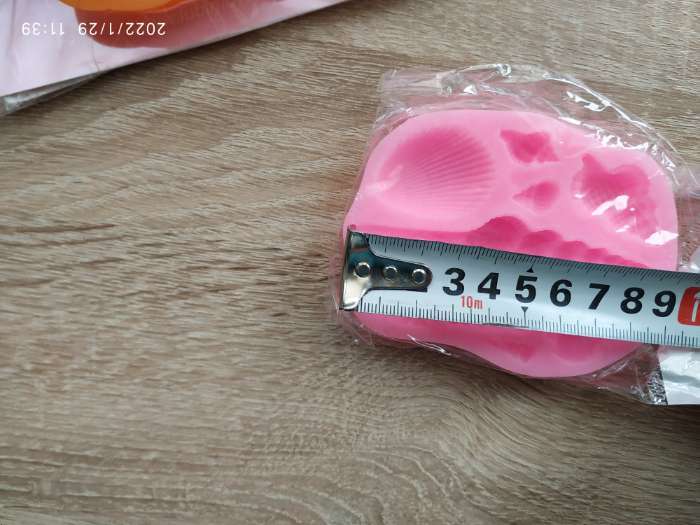 Фотография покупателя товара Молд Доляна «Большие ракушки», силикон, 9,4×7,5×1,5 см, цвет МИКС - Фото 7