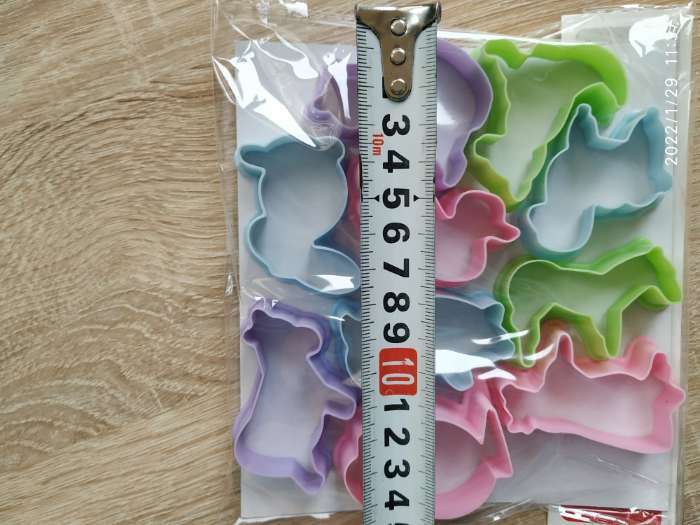 Фотография покупателя товара Набор форм для печенья Доляна «Зоопарк», 5,5×4,5×1,7 см, 10 предметов, цвет МИКС