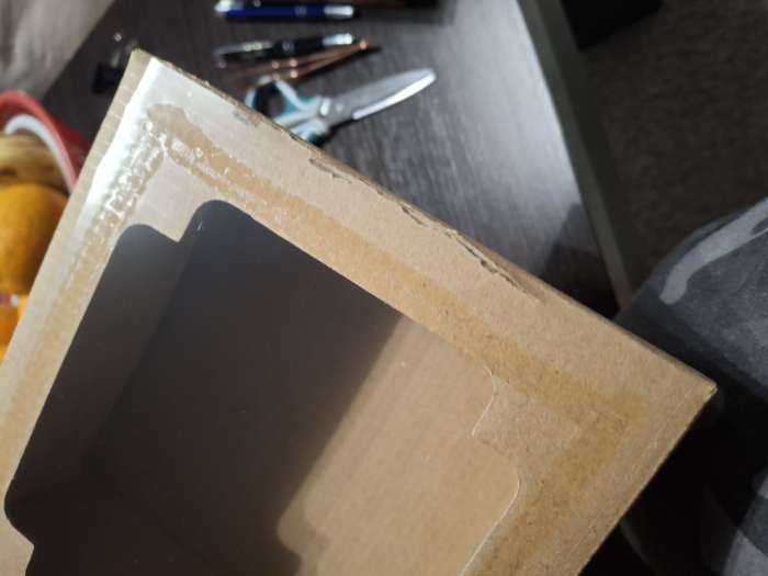 Фотография покупателя товара Коробка сборная без печати крышка-дно белая с окном 14.5×14.5×6 см - Фото 1