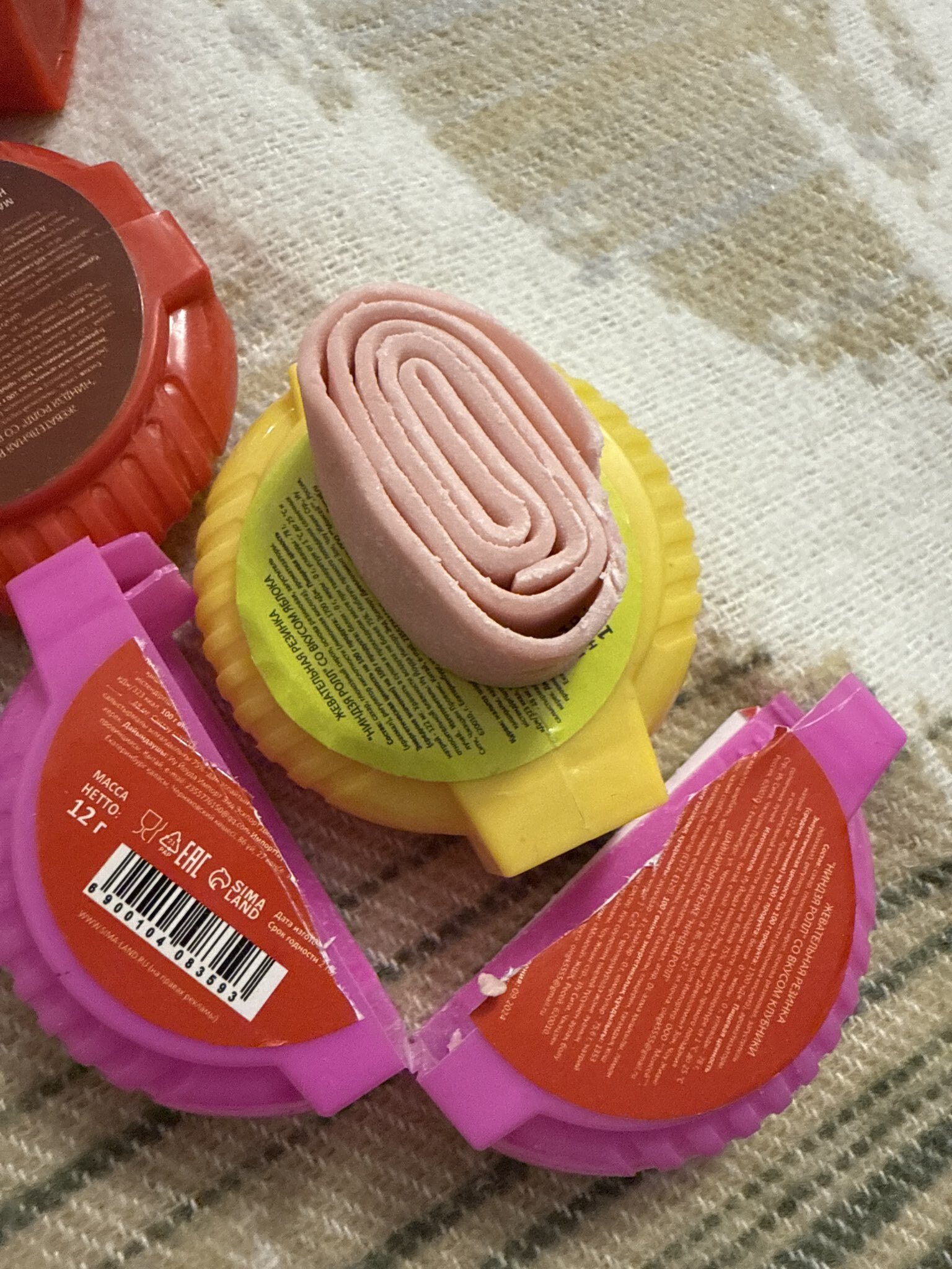 Фотография покупателя товара Жевательная резинка «Ниндзя ролл» ассорти, микс, 12 г - Фото 6