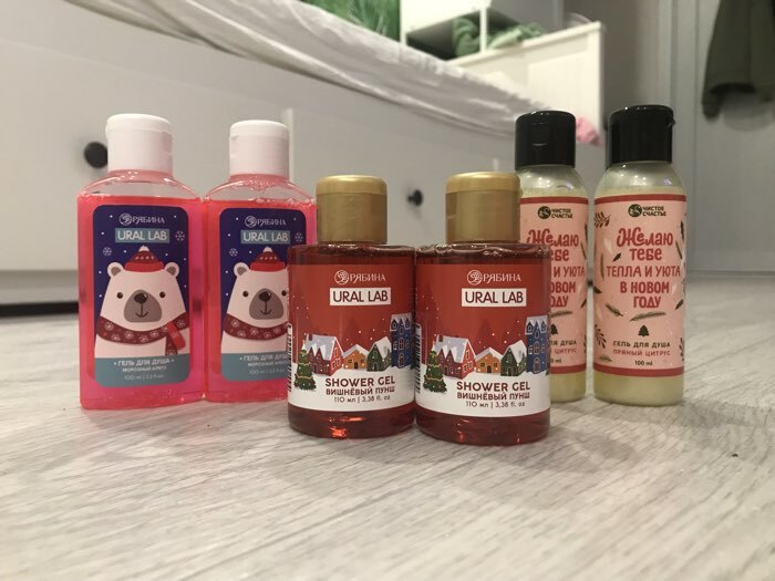 Фотография покупателя товара Гель для душа, хвойный аромат, 110 мл, URAL LAB - Фото 1