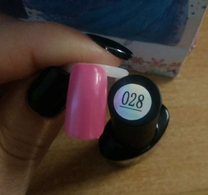 Фотография покупателя товара Гель-лак для ногтей трёхфазный LED/UV, 10мл, цвет В1-075 малиновый