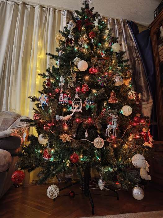 Фотография покупателя товара УЦЕНКА Гирлянда «Нить» 15 м, IP20, 400 LED, 220 В, 8 режимов, тёмная нить, свечение мульти - Фото 1