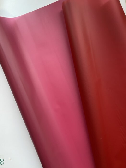 Фотография покупателя товара Пленка для цветов, матовая, вишнёвый, 0.58×10 м - Фото 126