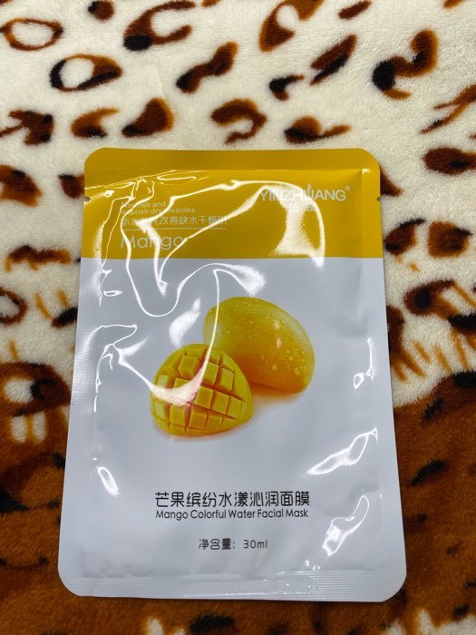 Фотография покупателя товара Тканевая маска для лица с манго, увлажняющая - Фото 3