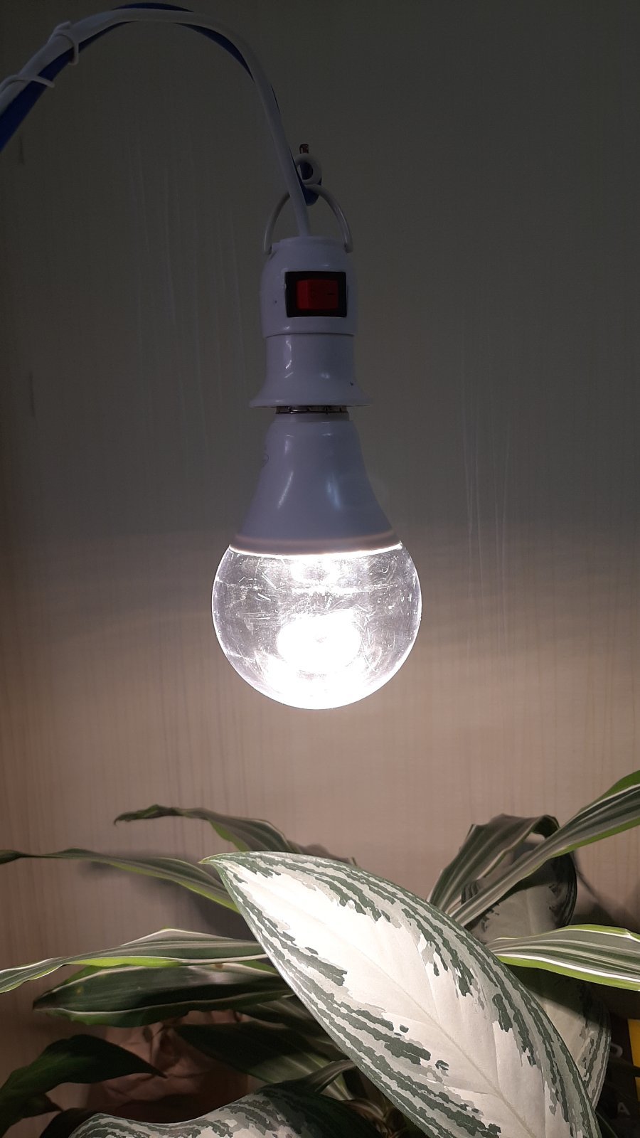 Фотография покупателя товара Фитолампа светодиодная Luazon, А60, E27, 9 Вт, IP44, 220 В, 270°, полноспектральная - Фото 8