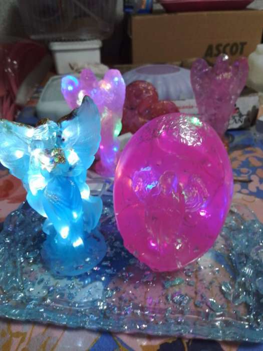 Фотография покупателя товара Гирлянда «Мишура» 1 м, роса, IP20, серебристая нить, 20 LED, от батареек CR2032×2, свечение мульти - Фото 4