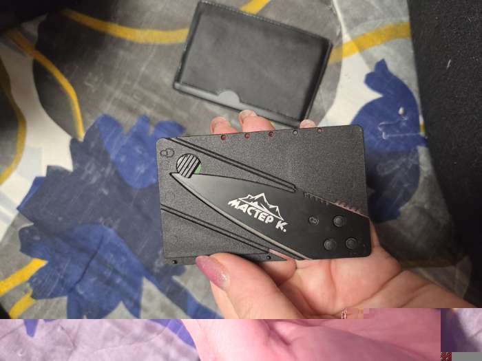 Фотография покупателя товара Нож перочинный «Визитка» 14 см, клинок 60 мм/1.7 мм - Фото 2