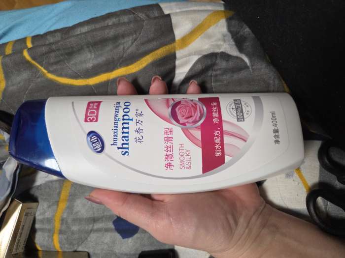 Фотография покупателя товара Шампунь для волос, увлажняющий с экстрактом розы, 400 мл - Фото 1