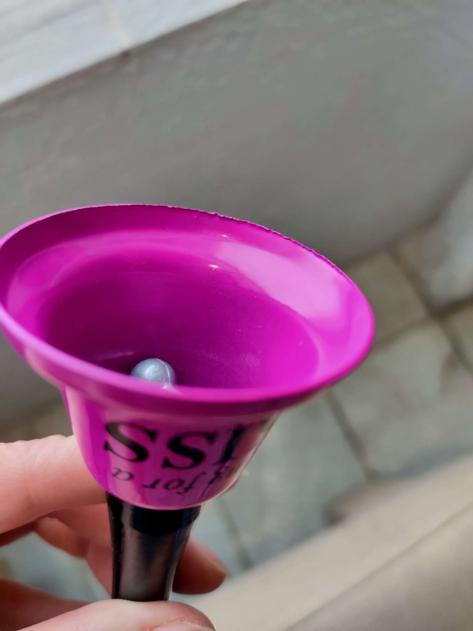 Фотография покупателя товара Колокольчик металлический, звонок настольный Ring for a kiss, 5×5×12.5 см - Фото 4