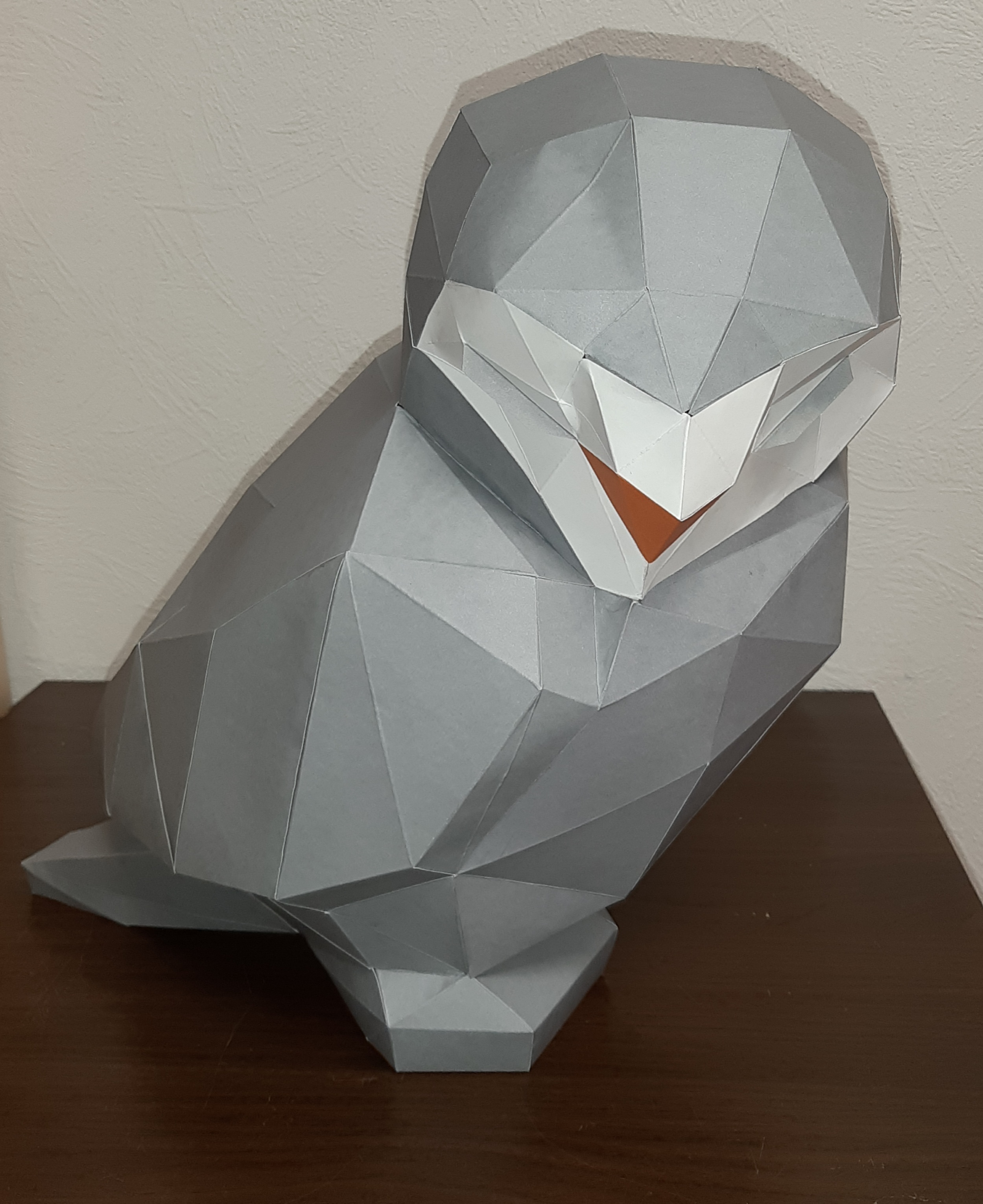 Фотография покупателя товара Набор для создания полигональной фигуры «Сова», 32.5 х 44 см - Фото 1