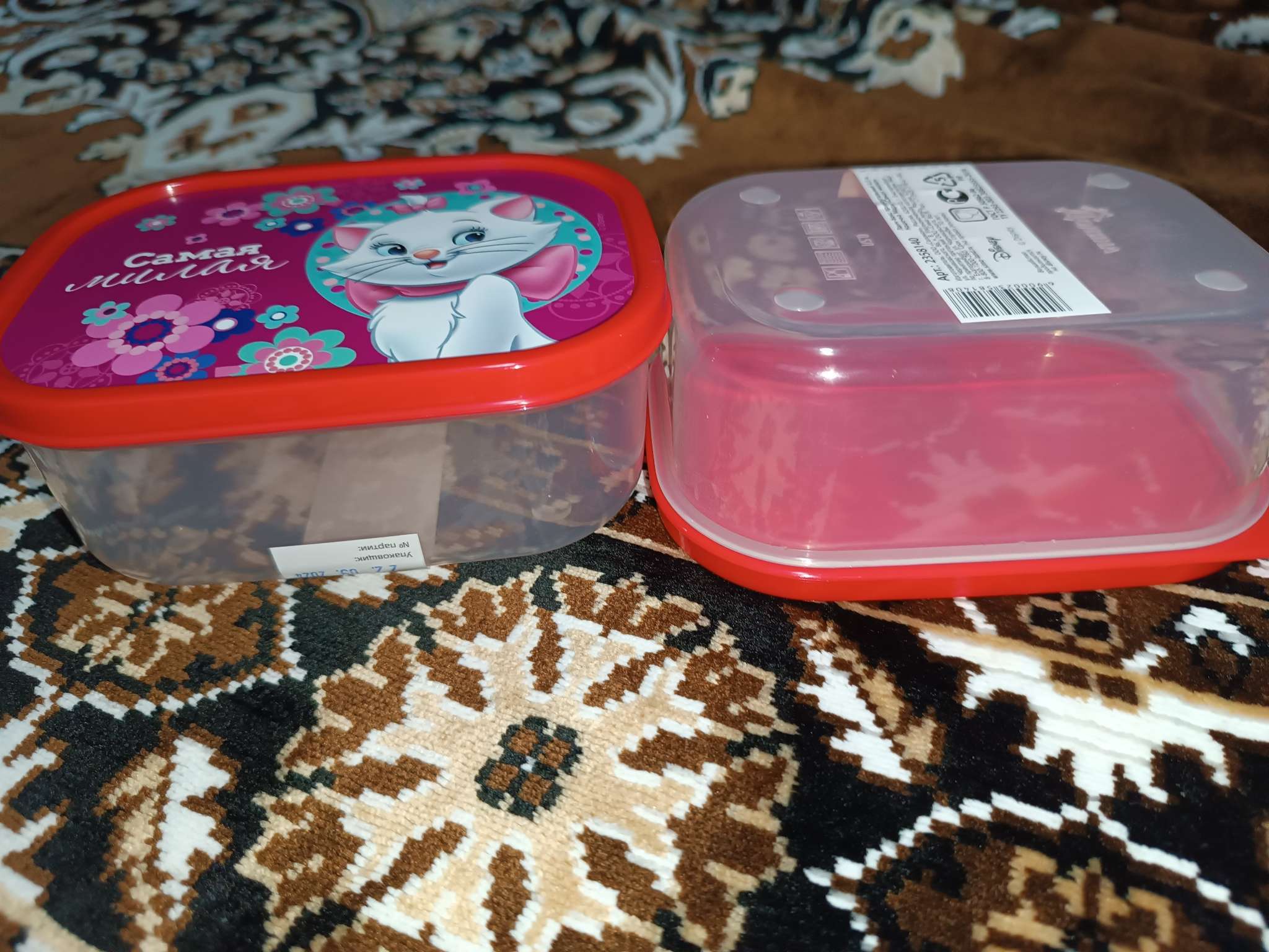 Фотография покупателя товара Ланч-бокс детский «Самая милая», 500 мл, Кошечка Мари - Фото 4