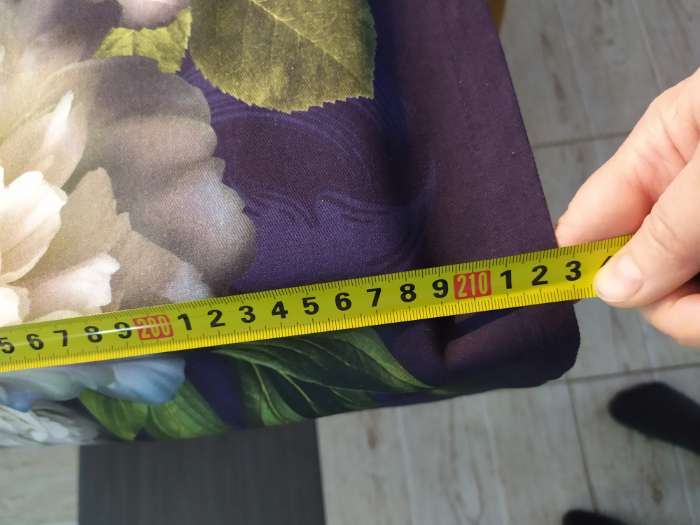 Фотография покупателя товара Скатерть "Этель" Цветочный этюд 110х150 см, 100% хлопок, саржа 190 гр/м2 - Фото 8