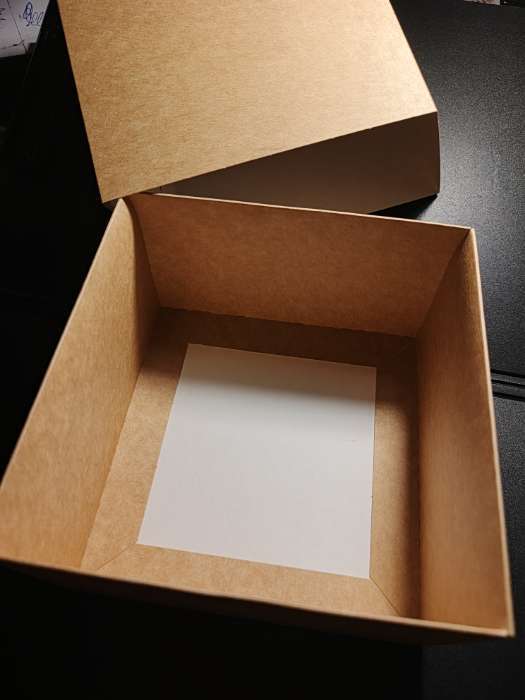 Фотография покупателя товара Коробка подарочная складная крафтовая, упаковка, 20×15×8 см - Фото 2