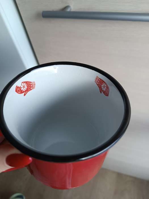 Фотография покупателя товара Кружка керамическая, новогодняя «Согревайся», 450 мл - Фото 6