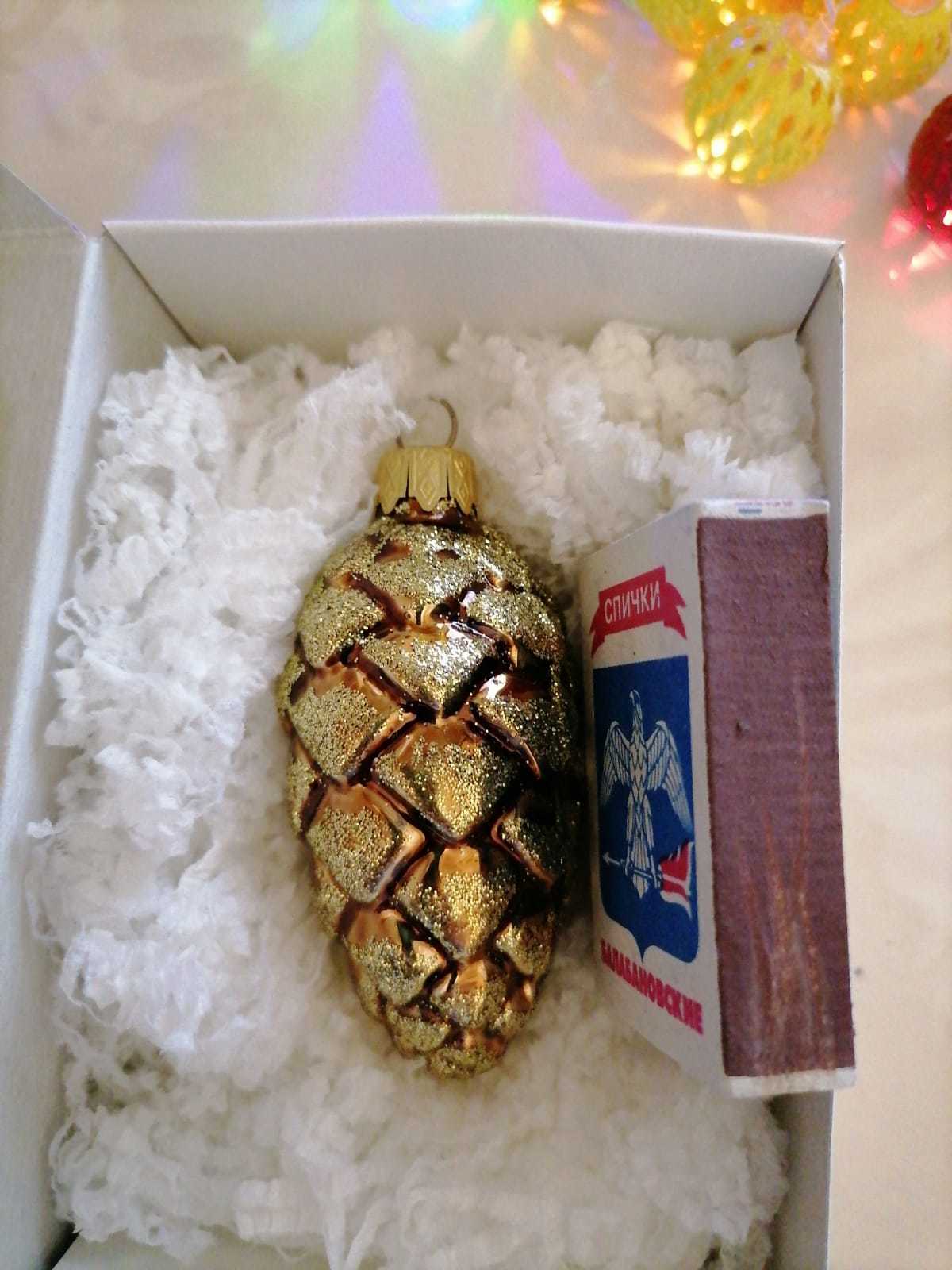 Фотография покупателя товара Формовая игрушка   Шишка  малая  8см   8069 - Фото 2