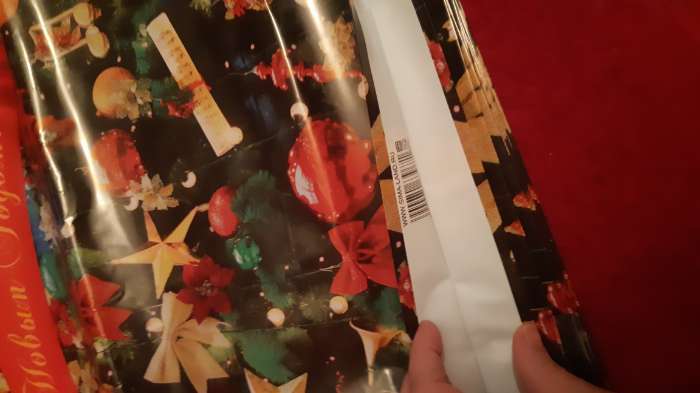 Фотография покупателя товара Пакет подарочный новогодний «С Новым годом», полиэтиленовый с вырубной ручкой, 38×47 см, 60 мкм - Фото 1