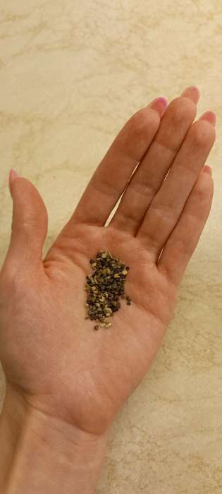 Фотография покупателя товара Речной песок «Рецепты дедушки Никиты», сухой, фр 1.6-2.5, крошка, 2 кг - Фото 1