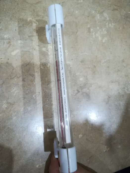 Фотография покупателя товара Термометр, градусник уличный, на окно, на липучке, от -50°С до +50°С, 21 х 6.5 см - Фото 20