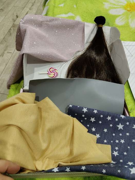 Фотография покупателя товара Набор для шитья. Интерьерная кукла своими руками «Дафни», 30 см - Фото 6