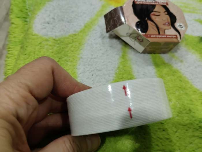 Фотография покупателя товара Тейпы для лица и тела «Девушка», 2.5×5 см - Фото 3