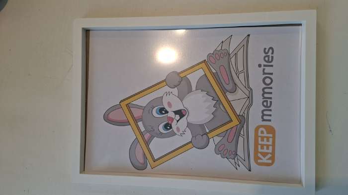 Фотография покупателя товара Фоторамка для фото 21×30 см Keep memories, Trinity, белый, (пластиковый экран) - Фото 55