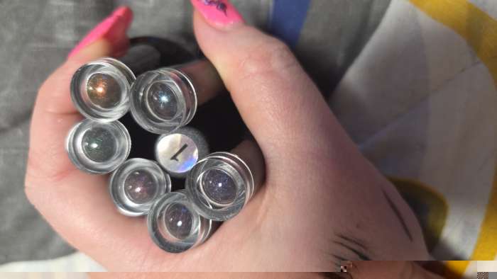 Фотография покупателя товара Гель-лак для ногтей, кошачий глаз, трехфазный, 8 мл, LED/UV, зелёный (01) - Фото 11