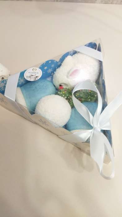 Фотография покупателя товара Коробка для печенья, «Новогодняя Ёлка», 18×18×4 см, Новый год - Фото 3