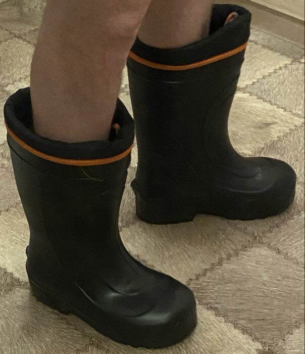 Фотография покупателя товара Сапоги мужские ЭВА «Мороз» Д333-НУ, -60°С, размер 46-47, чёрные - Фото 10