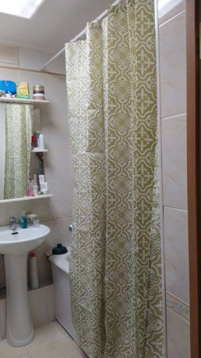 Фотография покупателя товара Штора для ванной комнаты тканевая WESS, 180×200 см Fudjeira - Фото 1