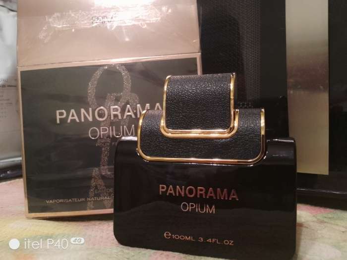 Фотография покупателя товара Парфюмерная вода женская Panorama Opium (по мотивам Yves Saint Laurent Black Opium), 100 мл - Фото 1