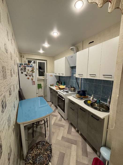 Фотография покупателя товара Кухонный гарнитур прямой «Тренд», с столешницей, 2400 мм, цвет белый/сонома - Фото 4