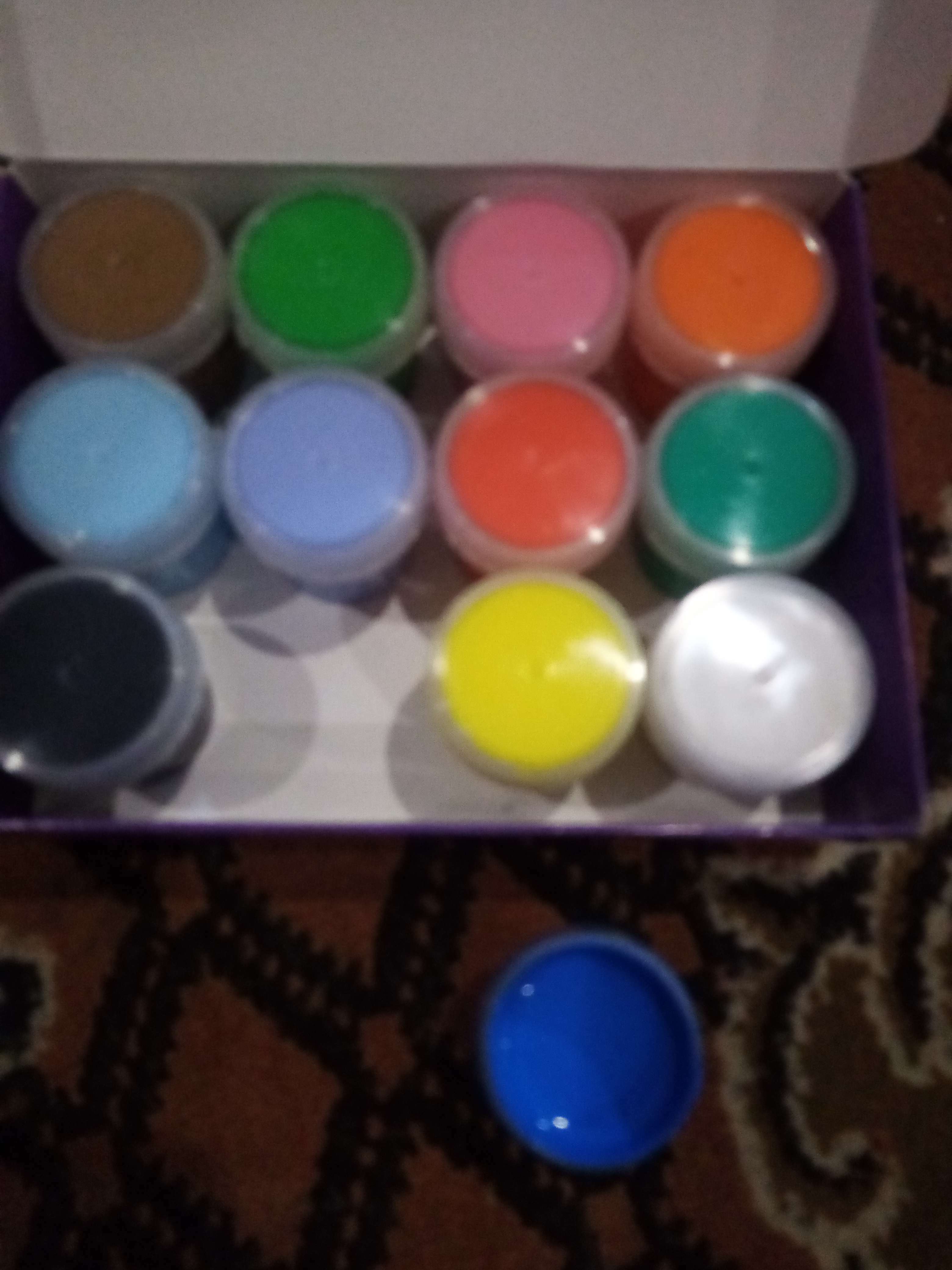 Фотография покупателя товара Краска акриловая, набор 12 цветов х 20 мл, Calligrata, художественная, морозостойкая, в картонной коробке - Фото 13