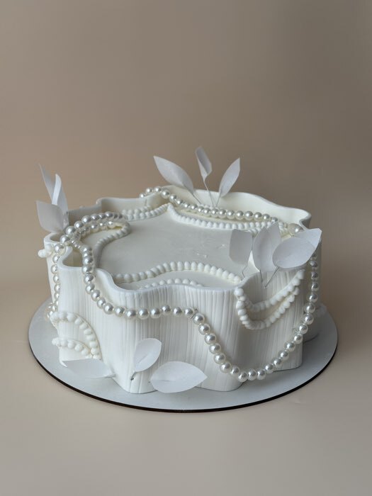 Фотография покупателя товара Портупея жемчужная с кулоном «Ракушка», 129 см, белая в золоте - Фото 1