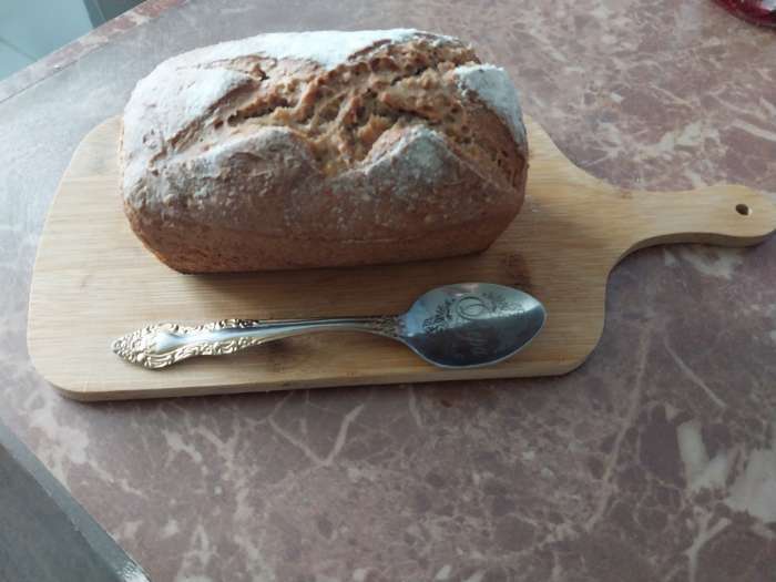 Фотография покупателя товара Форма для выпечки Доляна «Хлеб», силикон, 16.7×8.5×4.8 см, внутр.размер 14.7×6.5 см, красная - Фото 2