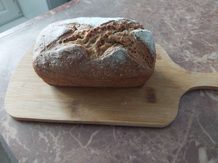 Фотография покупателя товара Форма для выпечки Доляна «Хлеб», силикон, 16.7×8.5×4.8 см, внутр.размер 14.7×6.5 см, красная - Фото 1