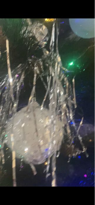 Фотография покупателя товара Ёлочные игрушки «Альваро», шары новогодние, d=5 см, набор 6 шт., пайетки, белый - Фото 2