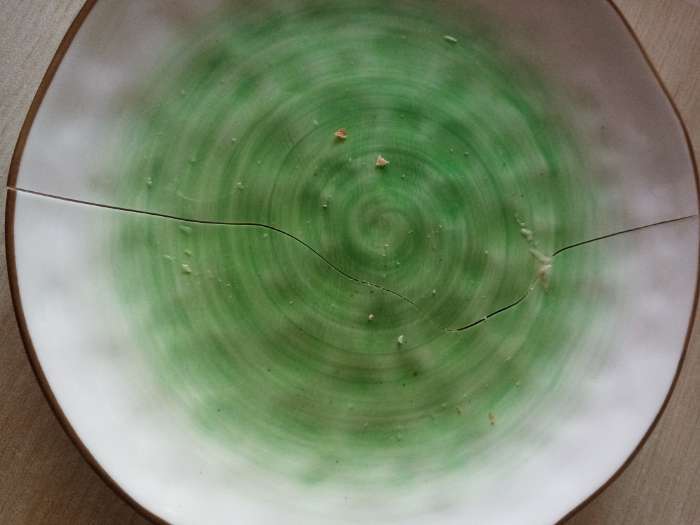 Фотография покупателя товара Тарелка фарфоровая глубокая Доляна «Космос», 550 мл, d=21,5 см, цвет зелёный - Фото 17