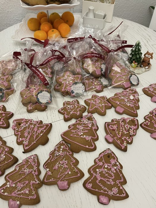 Фотография покупателя товара Лента атласная «С Новым годом», 15 мм, 23±1 м, синяя - Фото 3