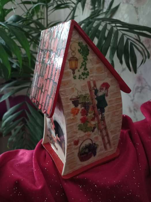 Фотография покупателя товара Чайный домик «Дом наклоненный», заготовка для творчества - Фото 3