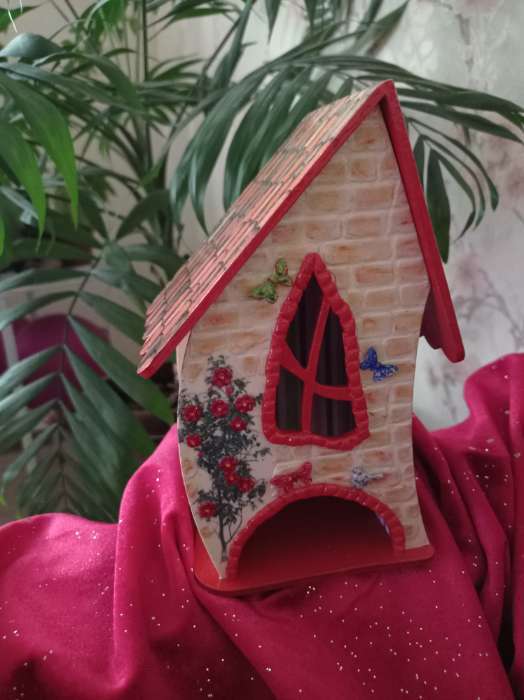 Фотография покупателя товара Чайный домик «Дом наклоненный», заготовка для творчества - Фото 2