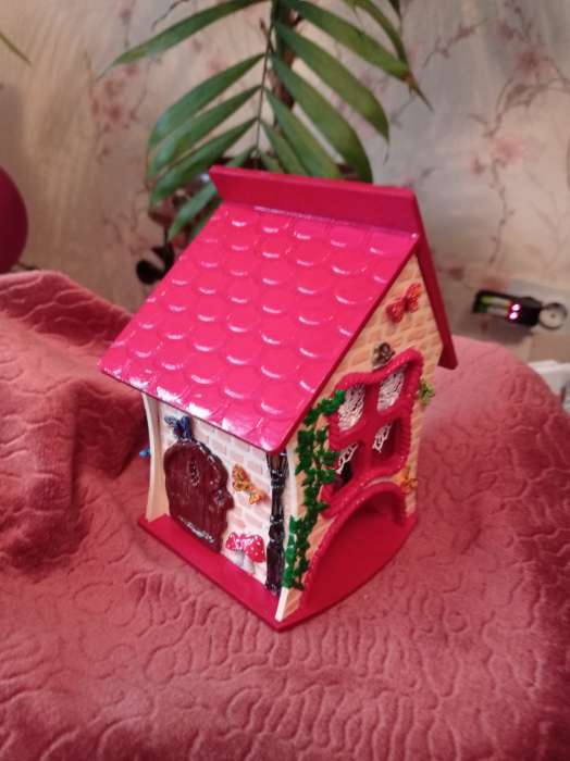 Фотография покупателя товара Чайный домик «Дом маленький», заготовка для творчества - Фото 2