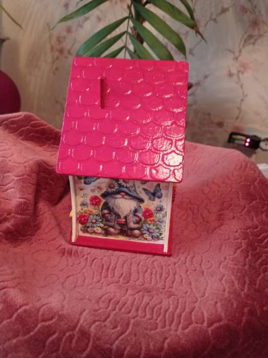 Фотография покупателя товара Чайный домик «Дом маленький», заготовка для творчества - Фото 1