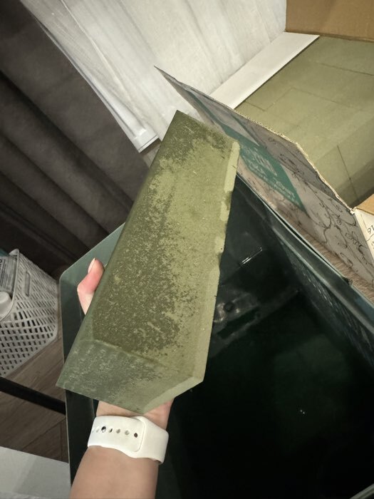 Фотография покупателя товара Губка флористическая для живых цветов, букетов «UPAK LAND» 22.5×10.5×7 см - Фото 7