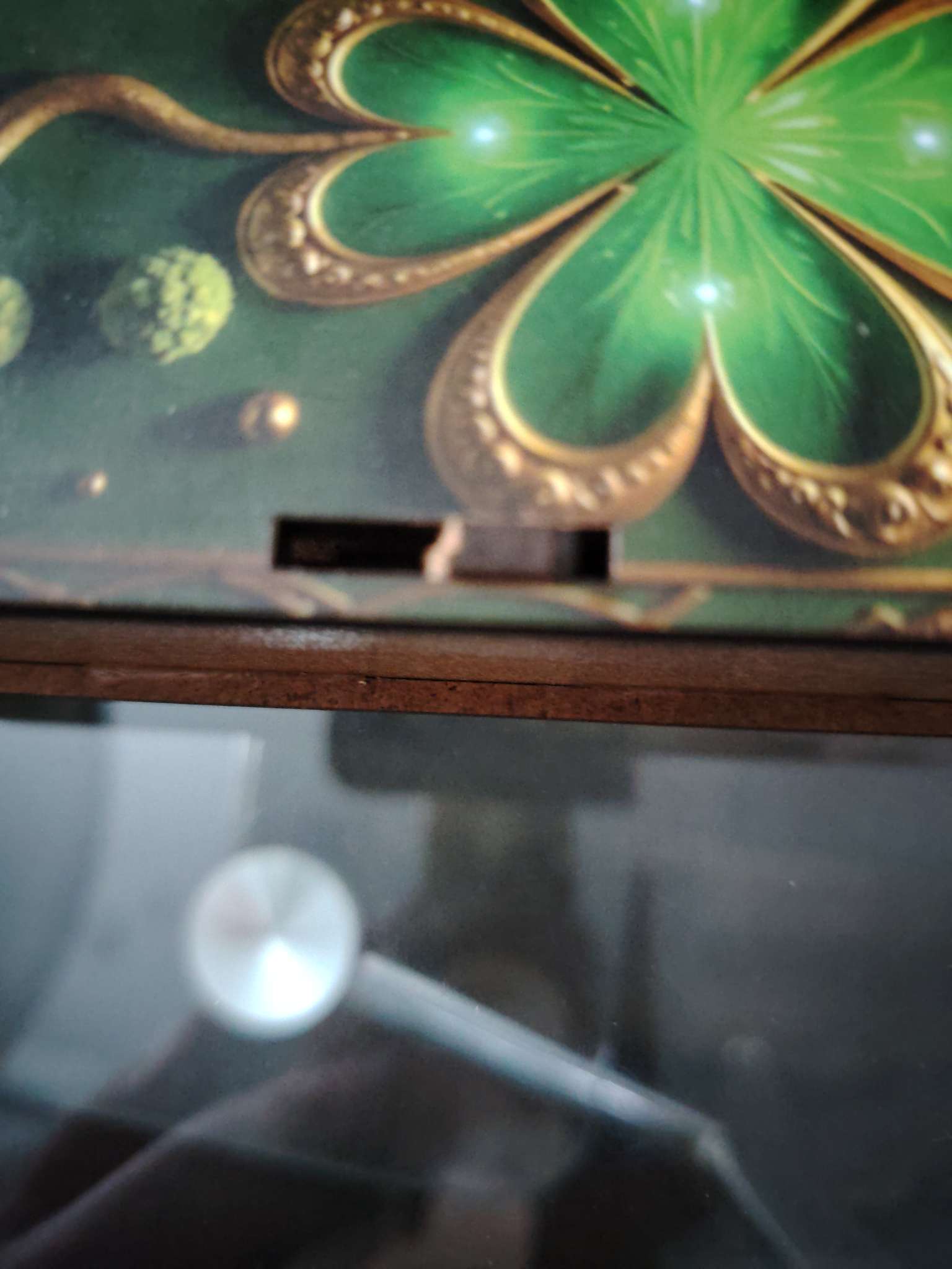 Фотография покупателя товара Купюрница подарочная «Клевер на удачу», 17×8.5 см - Фото 1