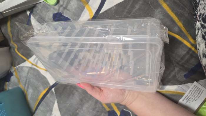 Фотография покупателя товара Органайзер для ниток, 42 ячейки, 23.5×13.5×6.5 см, МИКС - Фото 5