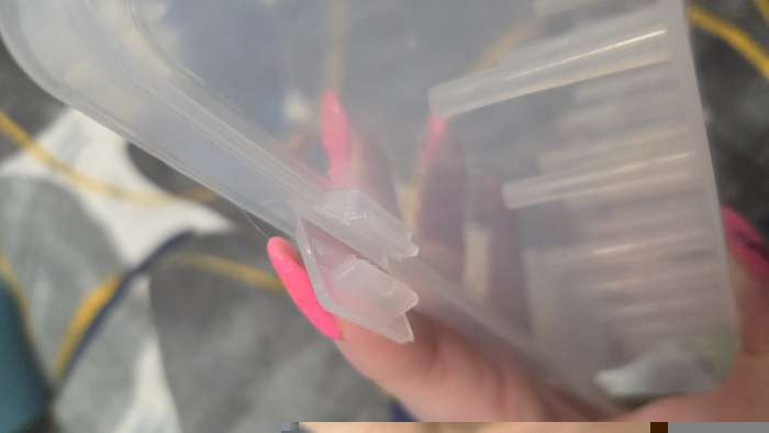 Фотография покупателя товара Органайзер для ниток, 42 ячейки, 23.5×13.5×6.5 см, МИКС - Фото 3