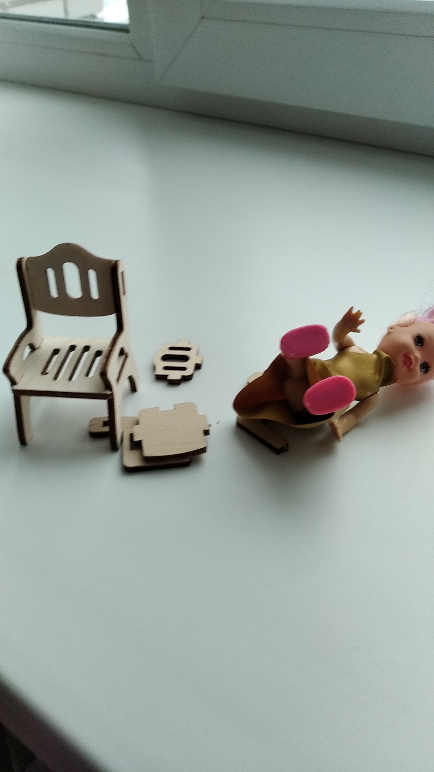 Фотография покупателя товара Набор мебели для кукол «Гостиная» - Фото 4