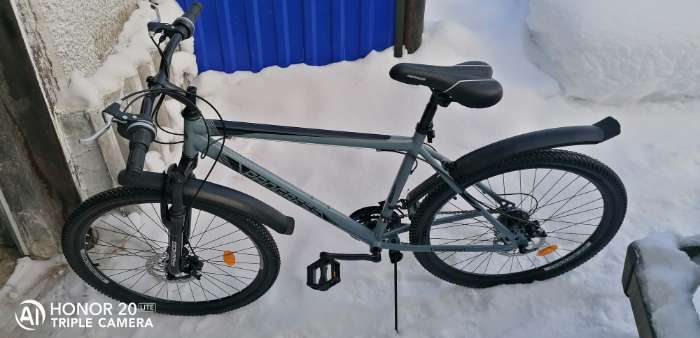 Фотография покупателя товара Велосипед 26" Progress модель Advance Disc RUS, цвет серый, размер рамы 19"