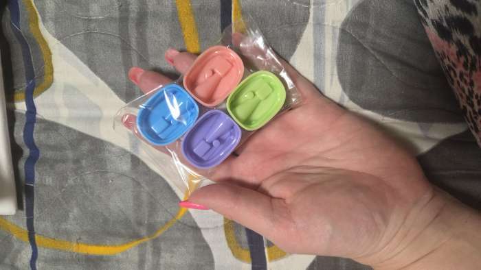 Фотография покупателя товара Набор точилок, 4 штуки, МИКС - Фото 1